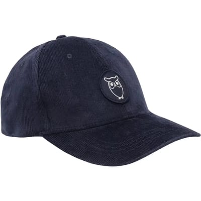 Katoenen ribfluwelen honkbalpet KnowledgeCotton Apparel