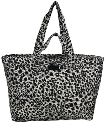 Fana Bags Grote Strandtas Panter – Strandtas met Rits XXL - Weekendtas Dames - Reistas - Yoga / Pilates Tas