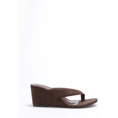 Sandalen met sleehak La Modeuse 77999_P185203