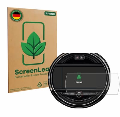 2 Stuks Screenprotector voor Mini Clubman 2018 - 2020 - Hoogwaardige Beschermfolie transparant
