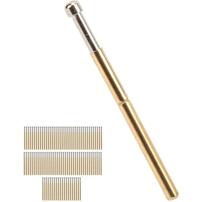 100 Stuks Testprikkers Grote Ronde Kop Type P125?D Elektronische Component Testnaald Sonde Pogo Pin
