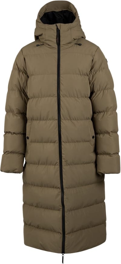 Brunotti - Bigsur Women Long Puffer Jacket | Dusky Green - L