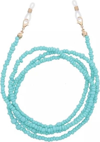Zonnebrilkoord Bohemian Gold - Turquoise