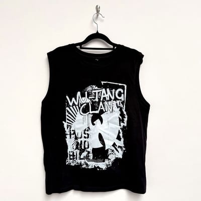 Wu-Tang Clan - Graffiti Tanktop - S - Zwart