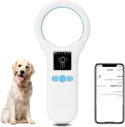 Thuys – Bluetooth Huisdier Microchip Scanner – RFID Chip ID Reader – 134.2KHz En 125kHz – Voor Honden En Katten