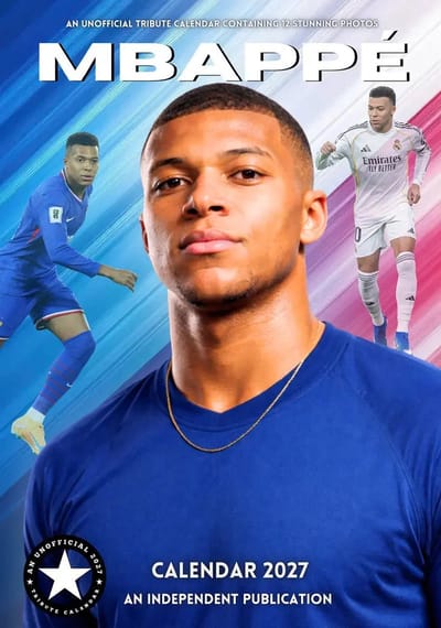 Mbappe Kalender 2027 A3