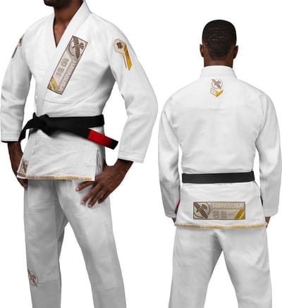 Hayabusa Ascend Lichtgewicht BJJ Jiu Jitsu Gi - Wit - maat A4