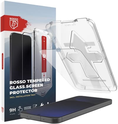 Rosso Screenprotector Geschikt voor Samsung Galaxy A56 / S24 FE | 9H Tempered Glass | Fingerprint Friendly | Beschermglas | Glasplaatje | Case Friendly | Met Installatietray | Eenvoudige montage