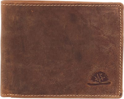 GREENBURRY portemonnee Vintage Save Wallet RFID Brown bruine