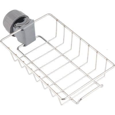 Aanrecht Hangend Opbergrek RVS Kraanklem Afdruiprek Vaatdoek Organizer