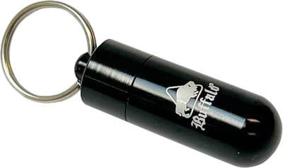 Buffalo tip prikker sleutelhanger zwart