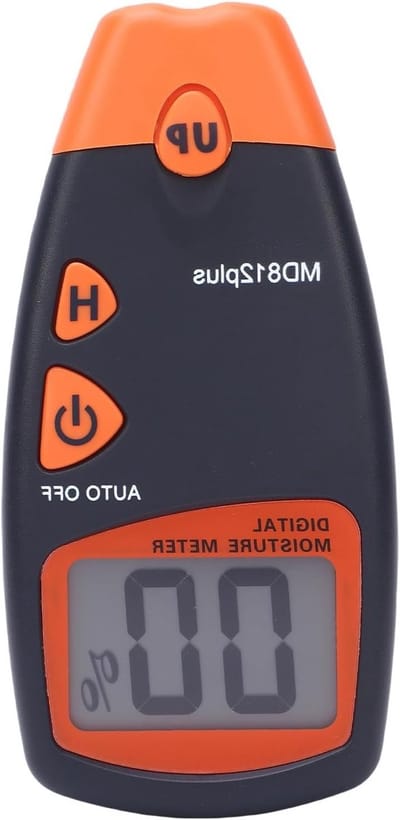 Digitale Houtvochtmeter met LCD-display en Automatische Uitschakeling voor Snelle Metingen van Houtvochtigheid en Bouwmaterialen