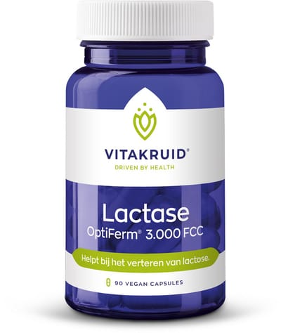 Vitakruid Lactase Optiferm 3000 Fcc - 90 capsules