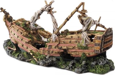 Auqa Della Galeonwreck XXL - 73x26,5x34CM