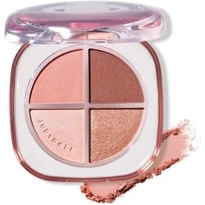 Judydoll - Glazed 4-Shade Eyeshadow Palette - 3 Colors #07 Wonder Tea - 6.5g