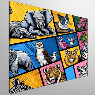 Kunstprint | Wanddecoratie | Canvas | 40 × 40 cm