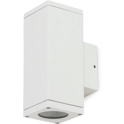 Wandlamp Dopo lighting Cub Square IP54 GU10 Up-down