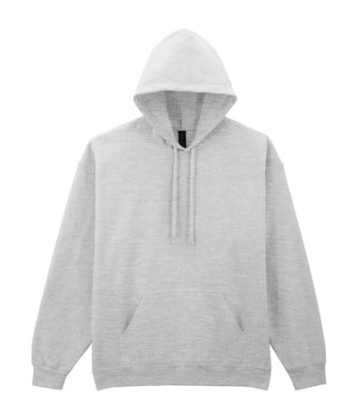 Gildan Sweater met capuchon Midweight Softstyle GISF500 - ASH GREY - 5XL