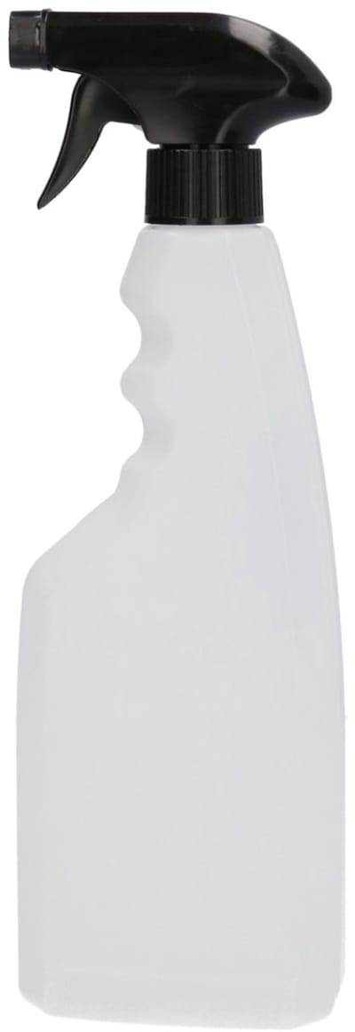 6 x 500 ml Multi Triggerfles / sprayfles HDPE mat doorzichtig + Trigger spraypomp zwart- BPA Vrij - Niet Breekbaar - Plastic Flesjes Navulbaar - Met Dop - Lege Flessen - 6 stuks