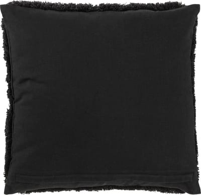 J-Line kussen Ibiza - textiel - zwart