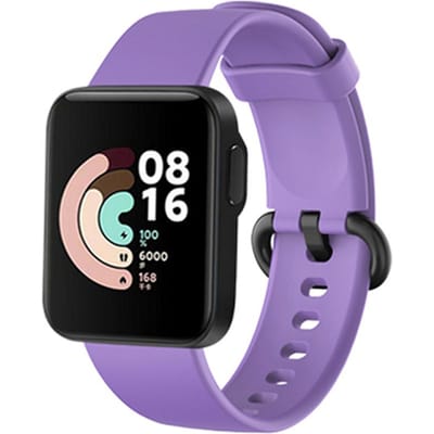 Horlogeband Compatibel voor Xiaomi Mi Watch Lite voor Redmi Watch Lite Smartwatch Vervanging lila
