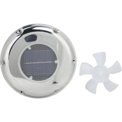 RVS Boot Uitlaatventilator Zonne-energie Ventilatie Ventilator