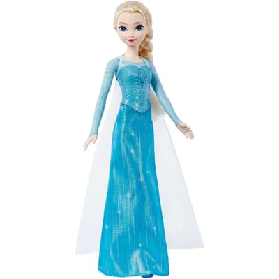 Disney Frozen Schaatsende Elsa Modepop met schaatsen en schoenen
