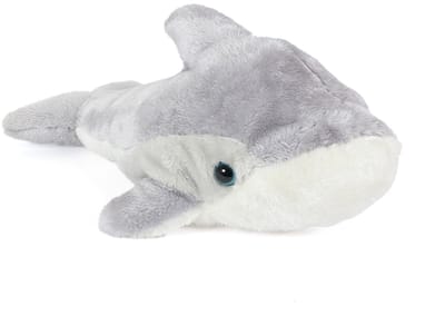 PIA Soft Toys - Pluche Knuffeldier Dolfijn - 34 cm