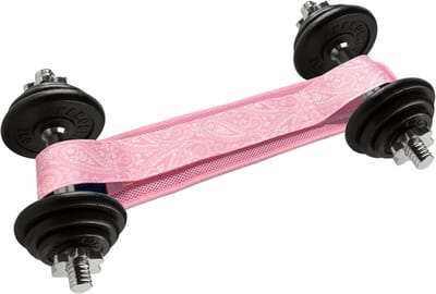 Hip Thrust Band – Heavy-Duty Safety Glute Trainer met antislip rubberen verdikte pad, compatibel met halters, kettlebells en barbellplaten – Ideaal voor training in de sportschool, thuis en onderweg
