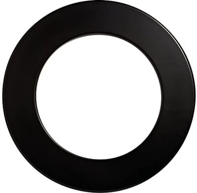 Dartbord Surround Catchring PU - Zwart - Bescherming voor Muur en Vloer