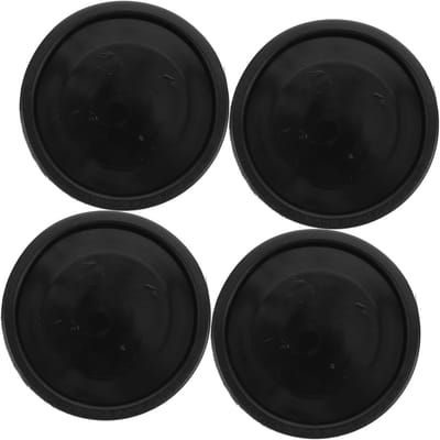 Meubel Pads - Vloerbeschermers - Apparatuur Stabiliseren - Krasvrij & Geluiddempend - 4 Stuks - Zwart