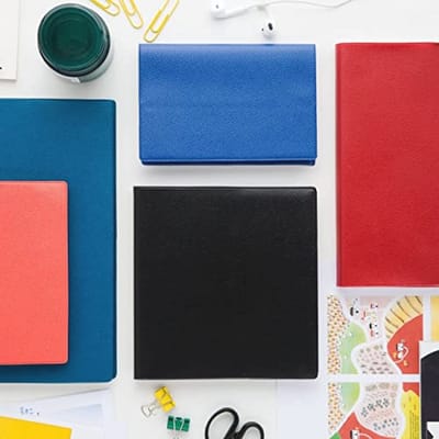 Agenda Weekoverzicht 16 x 16 cm Zwart voor 2018