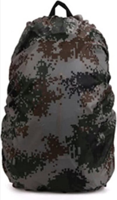 *** Camo Backpack Raincover 25L- Tassenhoes - Waterafstotend - Bagcover - Rugzakhoes - Regenhoes voor Rugzak - Waterdicht - van Heble® ***