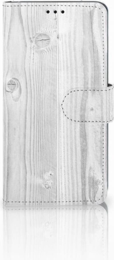 Samsung Galaxy S10 Book Style Case White Wood