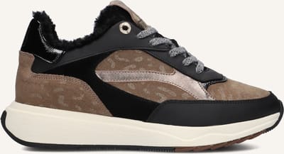 Floris Van Bommel Sfm-10138 Suvi Sneakers - Leer - Dames - Bronskleurig - Maat 42
