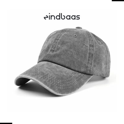Legend Cap Basic - eindbaas - Skinny Dye - Grey - Grijze Pet