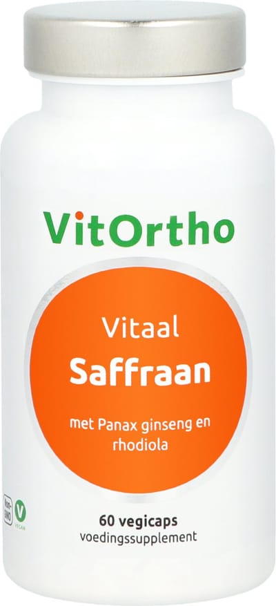 Vitortho Saffraan Vitaal 60 capsules