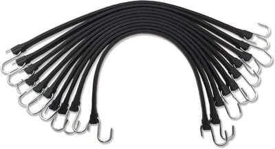 Bungee koorden 31 inch – 10 Pack Heavy Duty Stretch Tie-Downs voor buitengebruik