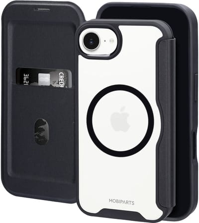 Mobiparts Shield Line Case geschikt voor Apple iPhone 17e/16e - Zwart