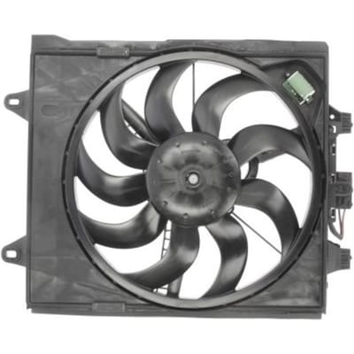 Koelventilatorwiel, motorkoeling DENSO DER09051