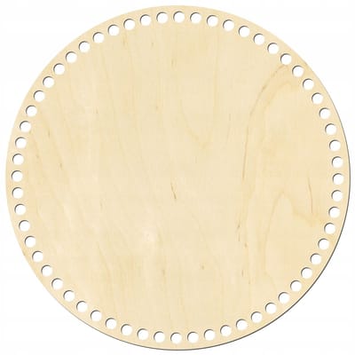 SMX Design - Houten Basis voor Mand - Rond - 35cm - FSC-gecertificeerd