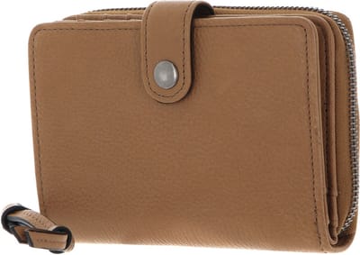FREDsBRUDER Leren Portemonnee Brevion Wallet Millionaire Iced Coffee Bruine
