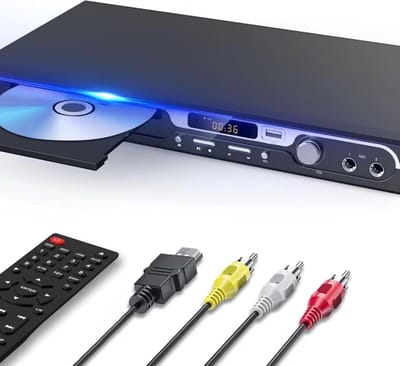 DVD Speler met HDMI - Blu Ray Spelers - Externe DVVD Speler -Zwart