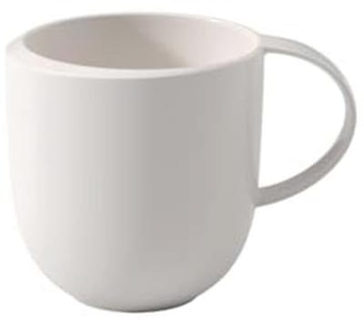 NewMoon Cup met oor - 12.5x9x9.5cm - Uniek Porselein Voor Aan Tafel