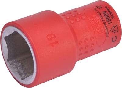 SW-Stahl 05520L-19 dopsleutelinzet, 10 mm (3/8") aandrijving 19 mm