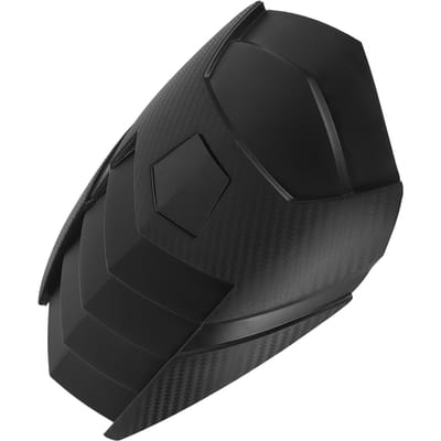 Motorfiets Achterspatbord Spatwaterdicht Beschermend ABS Kunststof Achterwiel Hugger Universeel voor Motorfietsen black