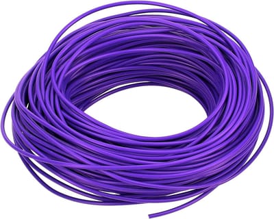 10 meter voertuigkabel FLRY-B 0,5 mm² paars I voertuigkabel I kabel voor voertuigelektronica