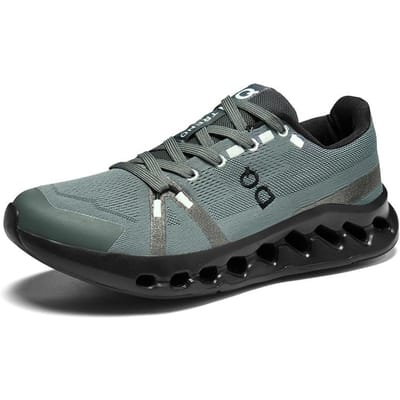 Heren Comfortabele Casual Ultra Lichtgewicht Ademend Hardlopen Veters Met Demping En Rebound Geschikt Voor Buitengebruik 39 donkergrijze kleur