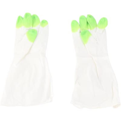 PVC Huishoudhandschoenen Schoonmaken Antislip Multifunctioneel Ergonomisch Waterbestendig Afwassen groen