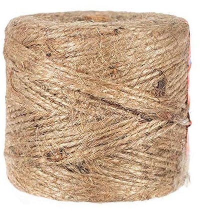 Natuurlijke Jute Twine - 1,5 mm x 137 m - Duurzaam Tuintouw en Pakkoord
